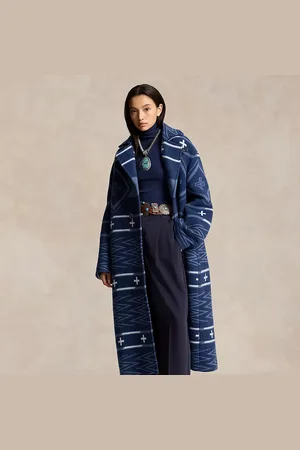 Ralph Lauren PRL x Naiomi Glasses Wool Coat