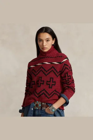Ralph Lauren PRL x Naiomi Glasses Wool-Linen Jumper