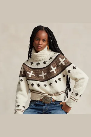 Ralph Lauren PRL x Naiomi Glasses Wool-Blend Jumper
