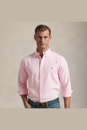 Ralph Lauren Custom Fit Striped Oxford Shirt