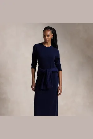 Ralph Lauren Cashmere Crewneck Jumper Dress