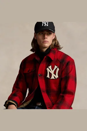 Ralph Lauren Polo Lauren Yankees Plaid Jacket