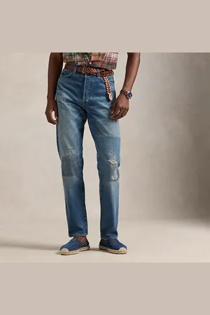 Ralph Lauren Heritage Straight Distressed Jean