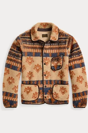 Ralph Lauren Wool-Blend Pile Fleece Jacket