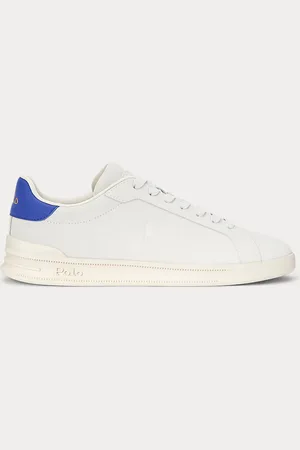 Ralph Lauren Heritage Court II Suede Trainer
