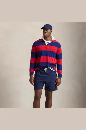 Ralph Lauren Big & Tall - Traveler Stretch Classic Fit Swim Trunks
