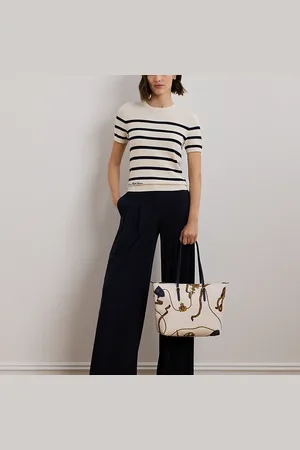 Ralph Lauren Nylon Medium Keaton Tote Bag