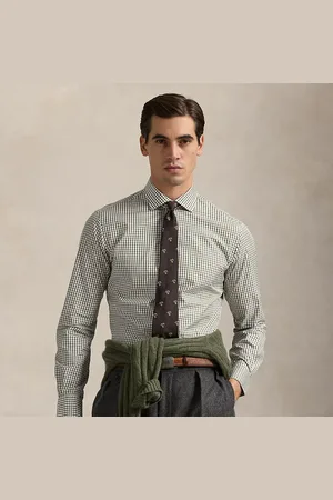Ralph Lauren Custom Fit Tattersall Poplin Shirt