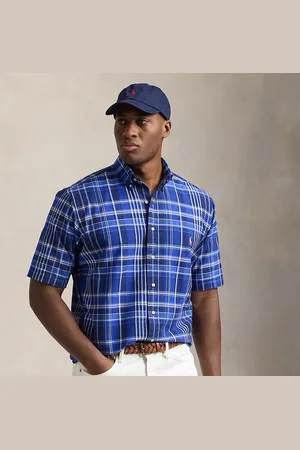 Ralph Lauren Big & Tall - Plaid Oxford Shirt