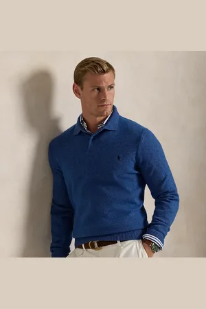 Ralph Lauren Wool-Cotton Polo Collar Jumper