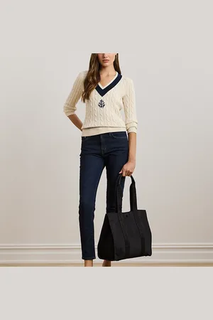 Ralph Lauren Nylon Extra-Large Stevie Tote Bag