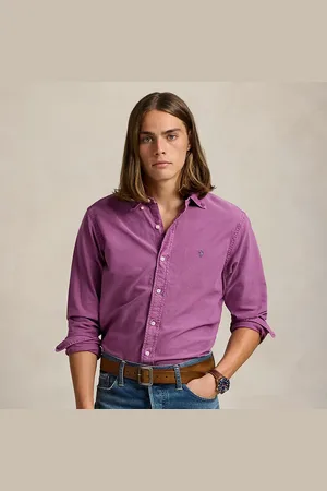 Ralph Lauren Slim Fit Garment-Dyed Oxford Shirt