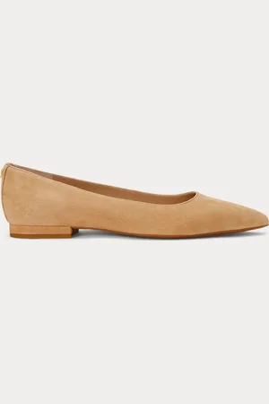 Ralph Lauren Londyn Suede Ballet Flat