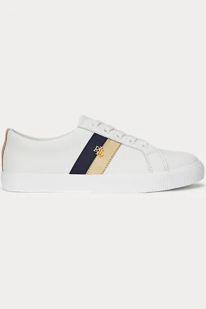 Ralph Lauren Janson II Leather Trainer