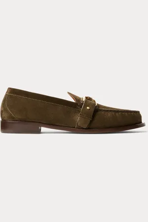 Ralph Lauren Welington Perrin Calf-Suede Loafer
