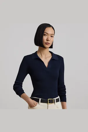 Ralph Lauren Rib-Knit Polo Jumper