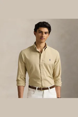 Ralph Lauren Slim Fit Garment-Dyed Oxford Shirt