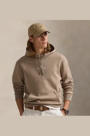 Ralph Lauren Logo Double-Knit Hoodie