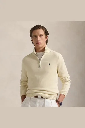 Ralph Lauren Cotton Quarter-Zip Jumper