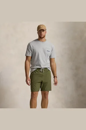 Ralph Lauren Big & Tall - Traveler Stretch Classic Fit Swim Trunks