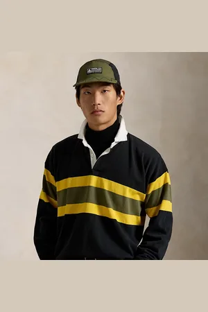 Ralph Lauren Classic Fit Striped Jersey Rugby Shirt