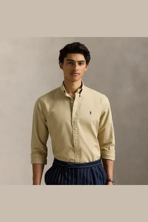Ralph Lauren Custom Fit Garment-Dyed Oxford Shirt