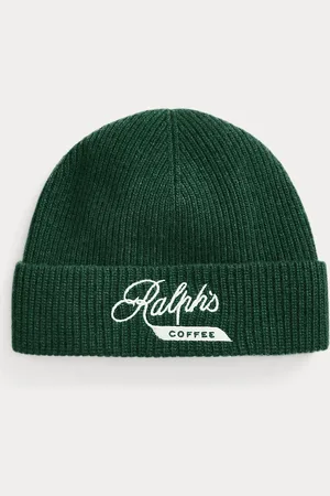 Ralph Lauren S Coffee Wool-Blend Beanie