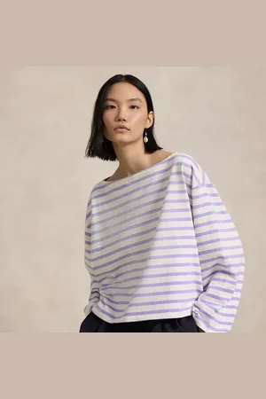 Ralph Lauren Striped Boatneck Mariner T-Shirt