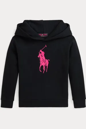 Ralph Lauren Pink Pony Fleece Hoodie