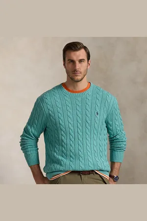 Ralph Lauren Big & Tall - Cable-Knit Cotton Jumper