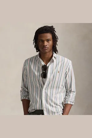Ralph Lauren Custom Fit Striped Oxford Shirt