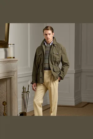 Ralph Lauren Gregory Hand-Tailored Twill Trouser