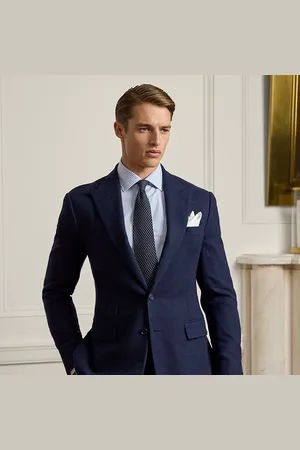 Ralph Lauren Kent Hand-Tailored Herringbone Jacket