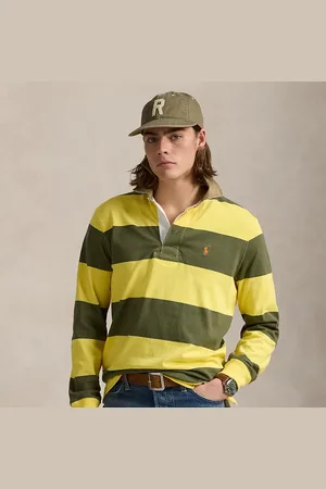 Ralph Lauren Classic Fit Khaki-Collar Rugby Shirt