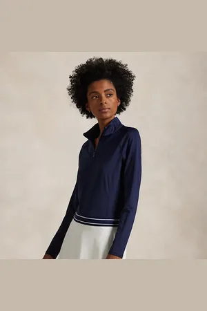 Ralph Lauren Stretch Jersey Quarter-Zip