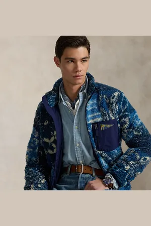 Ralph Lauren Shibori-Inspired Fleece Jacket