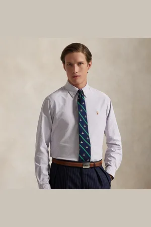 Ralph Lauren Custom Fit Striped Oxford Shirt