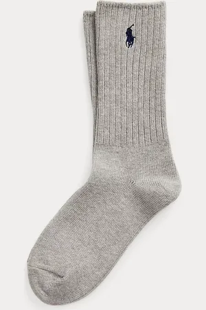 Ralph Lauren Embroidered Pony Crew Socks