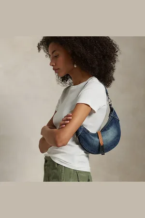 Ralph Lauren Polo ID Denim Mini Shoulder Bag