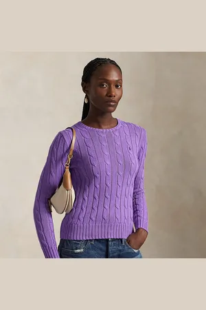 Ralph Lauren Cable-Knit Cotton Crewneck Jumper