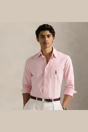 Ralph Lauren Custom Fit Polo Bear Oxford Shirt