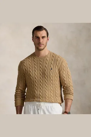 Ralph Lauren Big & Tall - Cable-Knit Cotton Jumper