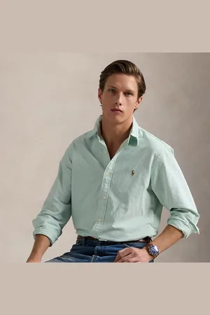 Ralph Lauren Custom Fit Striped Oxford Shirt