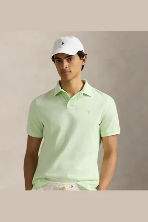 Ralph Lauren Custom Slim Mineral-Dyed Mesh Polo Shirt