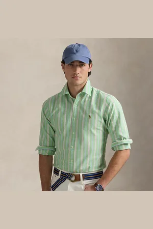 Ralph Lauren Custom Fit Striped Oxford Shirt