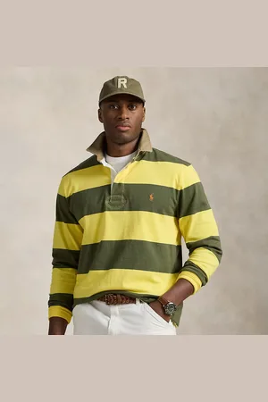 Ralph Lauren Big & Tall - Classic Fit Khaki-Collar Rugby Shirt