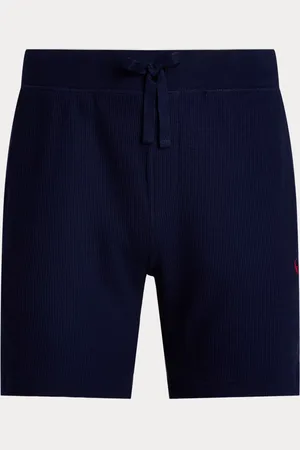 Ralph Lauren Slim Waffle-Knit Sleep Short