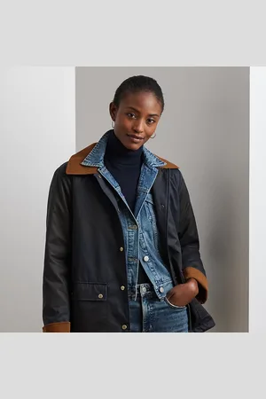 Ralph Lauren Corduroy-Trim Barn Jacket