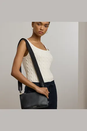 Ralph Lauren Leather Medium Landyn Crossbody Bag