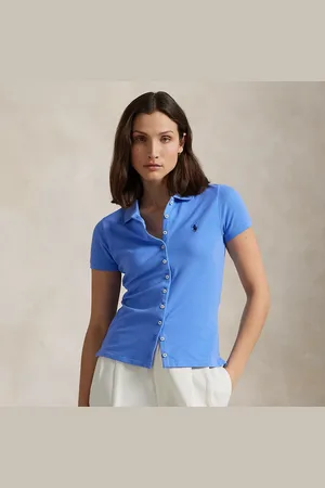 Ralph Lauren Buttoned-Placket Polo Shirt